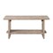 Alaterre Furniture Castleton Mango Wood 40"W Bench and Coat Hook with Shelf AWTR032927 - alternate 5